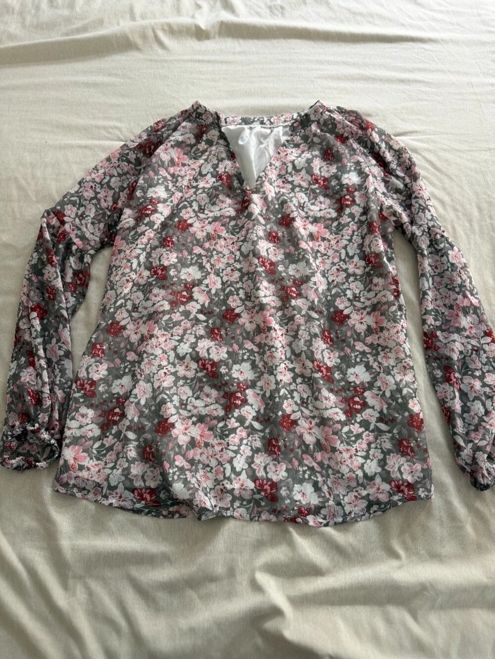 Floral Blouse - Size L
